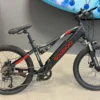 Azraa Racing Electric Bike | Full Dual Suspension Mountain Electric Bike | Red Electric mountain Ebike