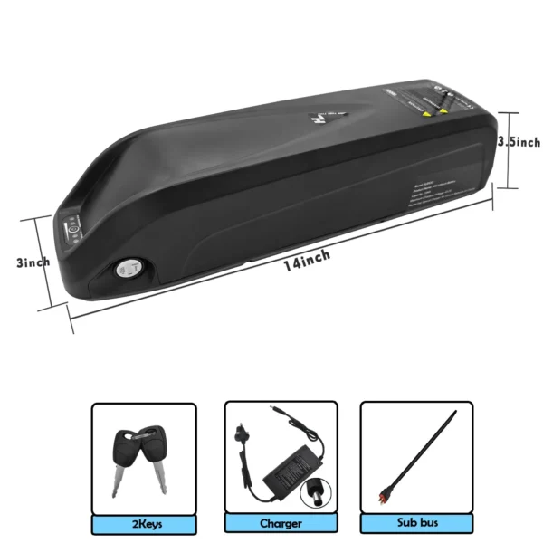 Azraa Electric bike Bettery_Ebike Battery_ 36V 13AH in UK Stock - Image 6