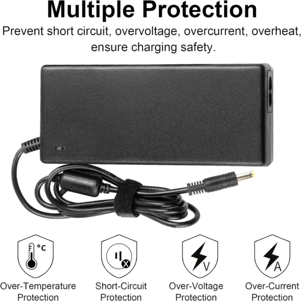 Azraa 42V 36V 2A Electric Bike Battery Charger for 36V 2A | 10S Li-on Battery E-bike Electric Scooter Power Supply DC 5.5mm x 2.1mm - Image 4