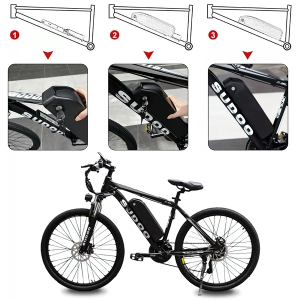 Azraa Electric bike Bettery_Ebike Battery_ 36V 13AH in UK Stock - Image 3