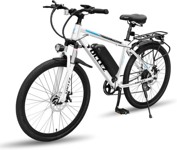 Azraa Electric Bike for Adults_26" Electric Bicycle_E-bikes Built-in 36V 8Ah/13Ah Removable Li-Ion Battery_2601W