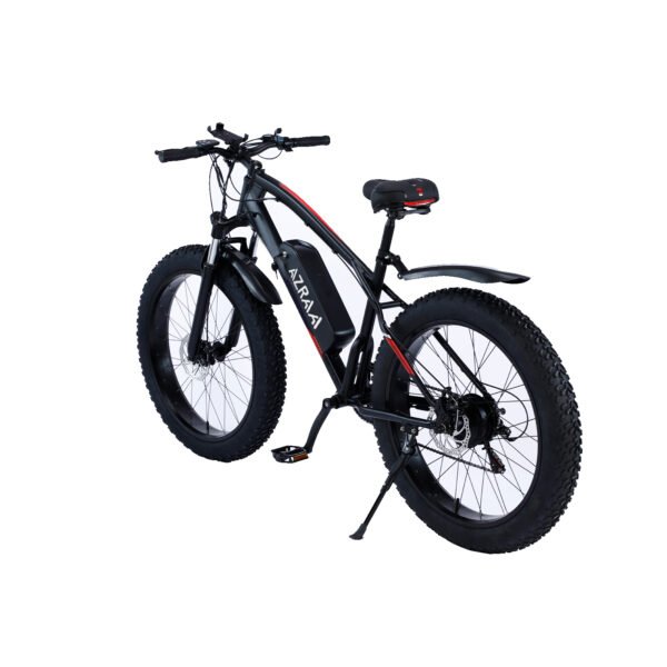 AZRAA Trailblazer 27.5"x3.8" Hybrid Snow/City E-Bike – 48V 12.5Ah Battery, 750W Motor, Belt Drive, Hidden Battery Design, Commuter & Off-Road Ready - Image 5