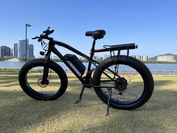 AZRAA 26"x4.0" Fat Tire Electric Bike – 48V 10.5Ah Removable Battery, 750W Motor, Shimano 7-Speed, All-Terrain E-Bike for Adults (Beach/Snow/Mountain) - Image 2