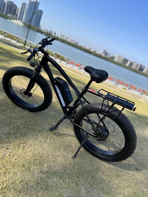 AZRAA 26"x4.0" Fat Tire Electric Bike – 48V 10.5Ah Removable Battery, 750W Motor, Shimano 7-Speed, All-Terrain E-Bike for Adults (Beach/Snow/Mountain) - Image 4