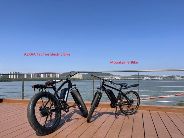 AZRAA 26"x4.0" Fat Tire Electric Bike – 48V 10.5Ah Removable Battery, 750W Motor, Shimano 7-Speed, All-Terrain E-Bike for Adults (Beach/Snow/Mountain) - Image 3
