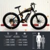 AZRAA Summit Pro 26"x4.0" Snow Electric Bike – 48V 10Ah Battery, 500W Motor, Shimano 6-Speed, Hydraulic Brakes, Full Suspension for Extreme Terrain