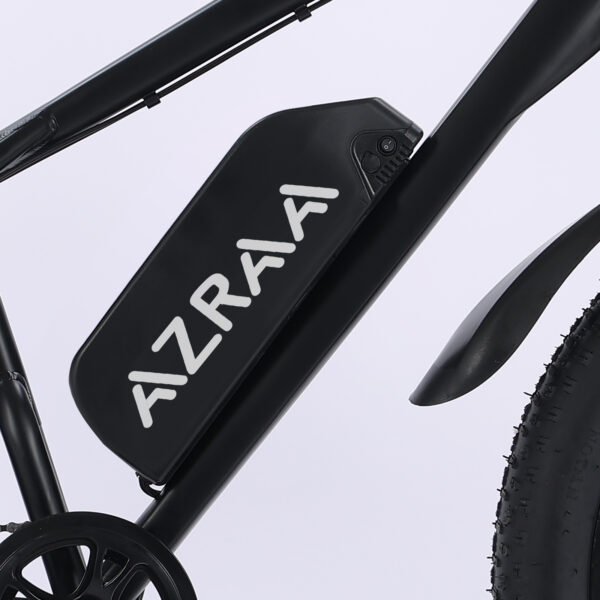AZRAA Frost Cruiser 24"x4.5" Vintage Snow E-Bike – 48V 10Ah Battery, 500W Motor, Throttle-On-Demand, Retro Styling with Modern Tech - Image 10